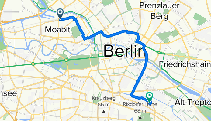 Ellen-Epstein-Straße 13–15, Berlin nach Schönleinstraße 6A, Berlin