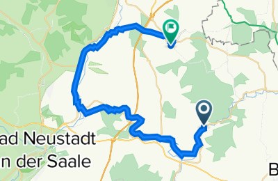 Route in der Bikemap App öffnen