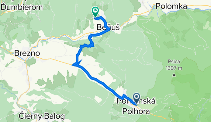 Pohronská Polhora - Braväcovo