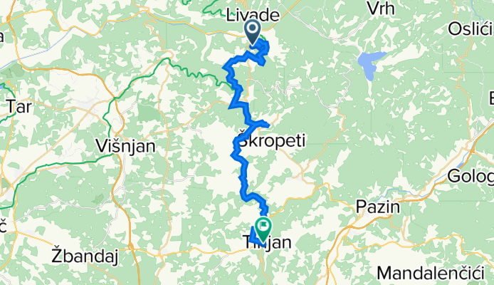 Trg Josef Ressel 3–6, Motovun to Tinjan 3, Tinjan