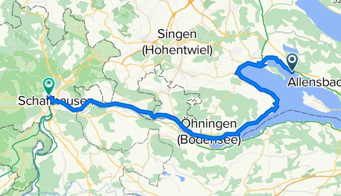 Allensbach - Schaffhausen