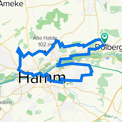 Panorama-Route Hamm + Dolberg