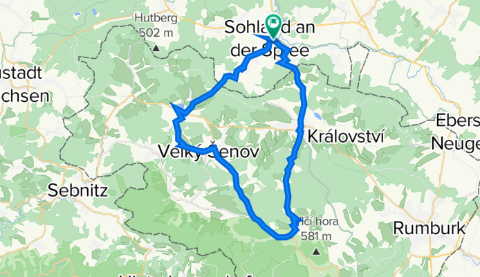 Bahnhofstraße 19, Sohland an der Spree nach Bahnhofstraße 20, Sohland an der Spree