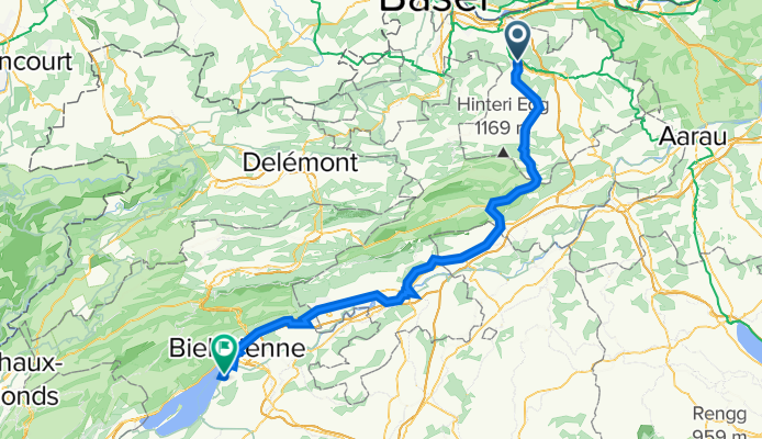 Liestal - Solothurn - Bielersee