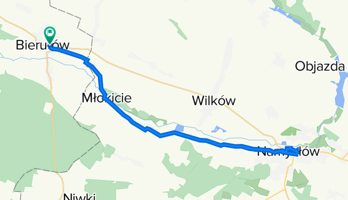 Boczna 3, Bierutów do Boczna 3, Bierutów