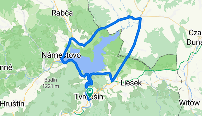 Okruh okolo Vodnej nadrze ORAVA