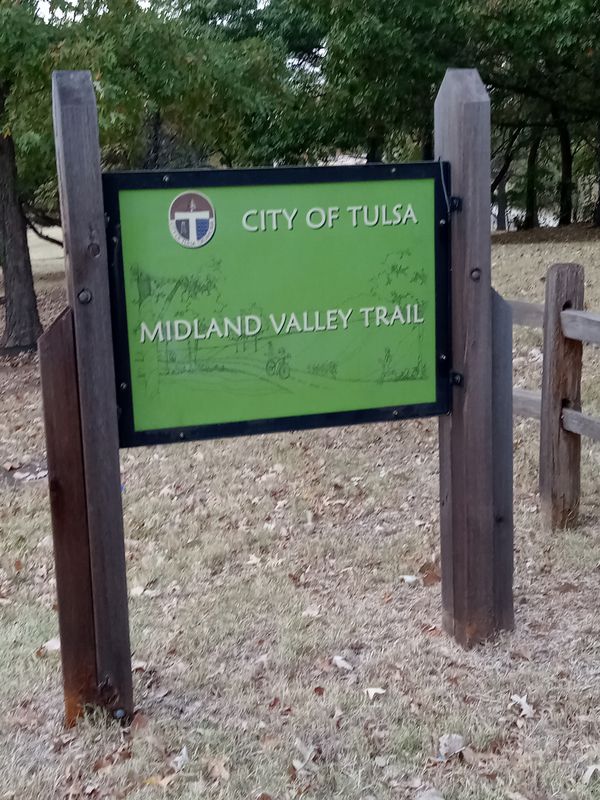 Midland Valley Trail Tulsa, Oklahoma.