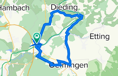 Route in der Bikemap App öffnen
