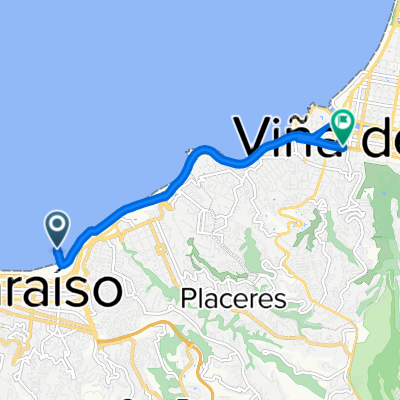 De Avenida España 1680, Valparaíso a Calle Vianna 270, Valparaíso