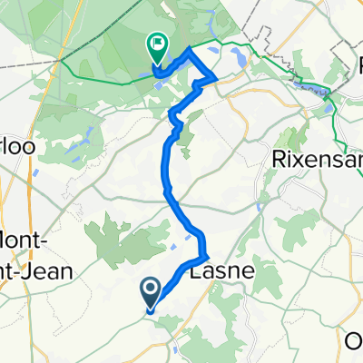 De Rue Bois Paris 41, Lasne à Chaussée de Bruxelles 111, La Hulpe