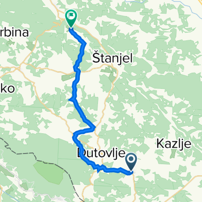 Križ 131, Križ to Branik, Nova Gorica