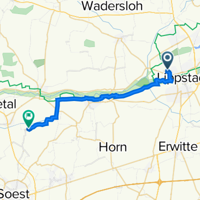 Niemöllerallee 65, Lippstadt nach Börneweg 8, Lippetal