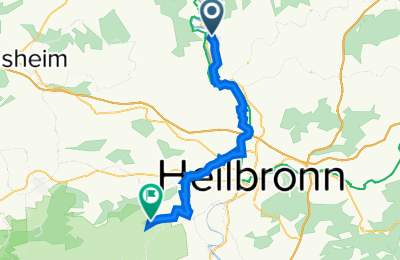 Route in der Bikemap App öffnen