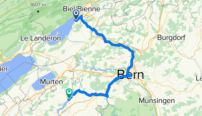 Bielersee - Bern - Schiffenen