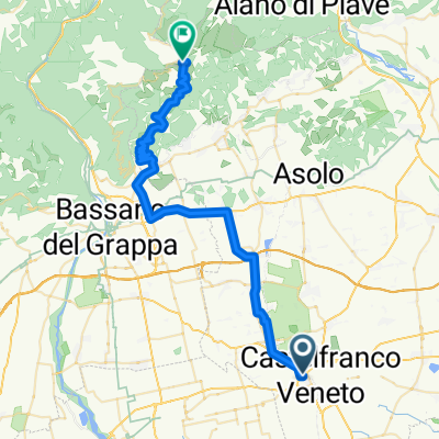 Castelfranco V.to - Cima Grappa