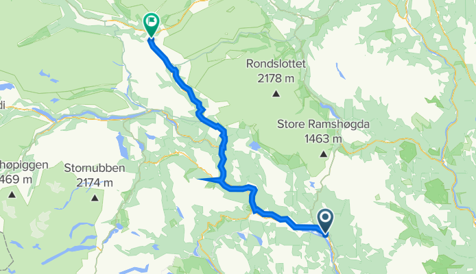 Ringebu (N) – Dombas (N)