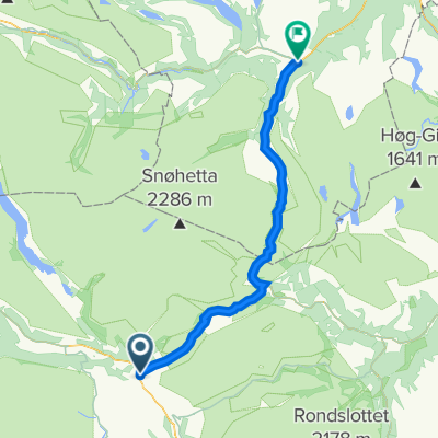Dombas (N) – Oppdal (N)