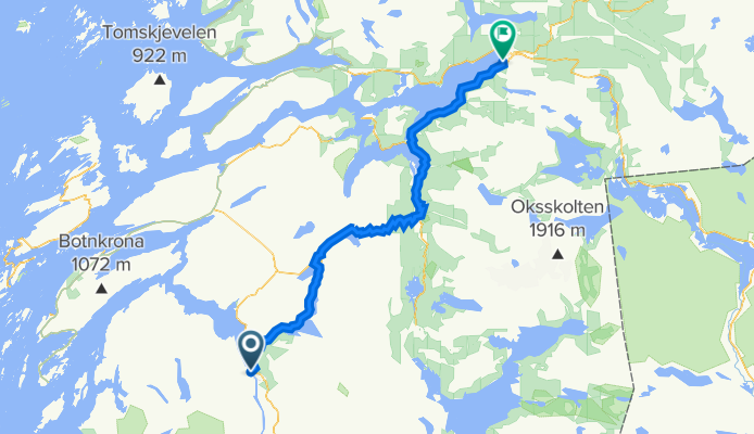 Mosjoen (N) – Mo i Rana (N)