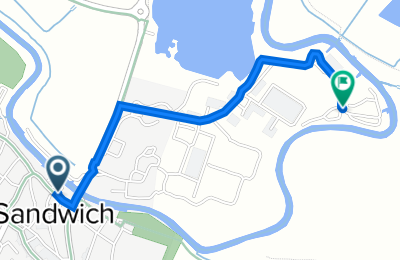 Route in der Bikemap App öffnen