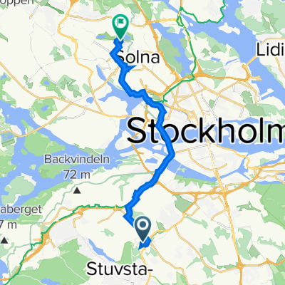 Varuvägen 9 to Näckrosvägen 18