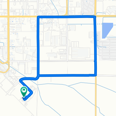 2800 E Airport Dr, Tucson to 2800 E Airport Dr, Tucson
