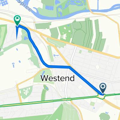 B2, Berlin nach Stendelweg 1A, Berlin