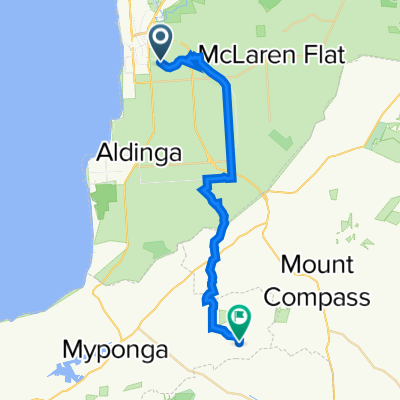 Coast to Vines Rail Trl, McLaren Vale to 31 Mount Cone Rd, Mount Compass