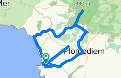 Route in der Bikemap App öffnen