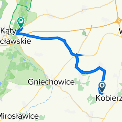 Orzechowa 2–12, Królikowice do Parkowa, Kąty Wrocławskie