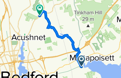 Route in der Bikemap App öffnen