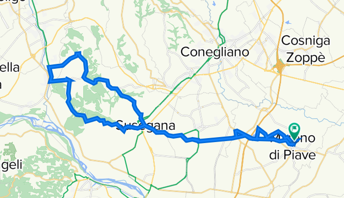 Via del Bersagliere 3, Mareno di Piave to Via dei Tulipani 18, Mareno di Piave