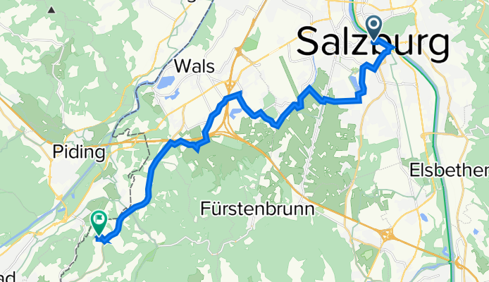 Residenzplatz 8, Salzburg nach Tumpenweg 430, Hinterreit