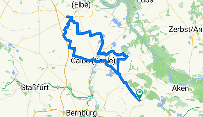 Wulfen - Bierer Berg - Saale