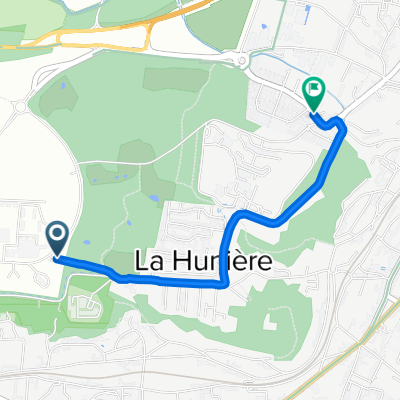 239–247 Chemin de la Hunière, Palaiseau à 1 Route de Saclay, Palaiseau