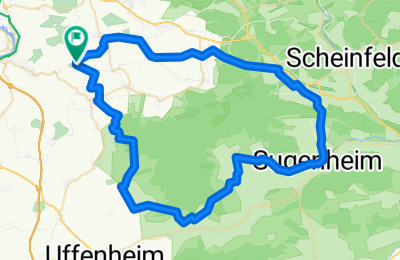 Route in der Bikemap App öffnen