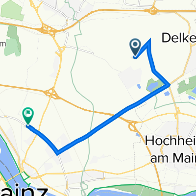 Wiesbaden to Otto-Suhr-Ring, Wiesbaden