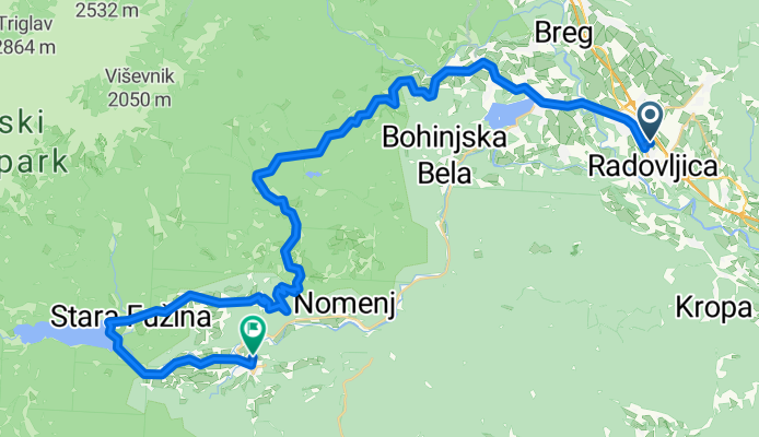 Radovljica - Pokljuka - Bohinj (nazaj z vlakom:)
