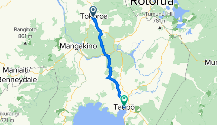 De Dee Street 11, Tokoroa à Tongariro Street 141, Taupō