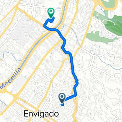 Diagonal 32D 34AS-100–34AS-2, Envigado a Calle 85B 43-23–43-99, Itagüi
