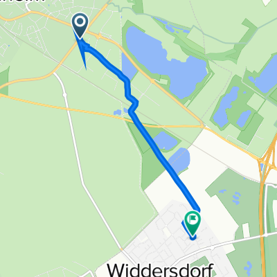 Bonnstraße, Pulheim nach Im Buschfelde 19, Köln