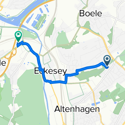 Boeler Straße 185B, Hagen nach Weststraße 4, Hagen