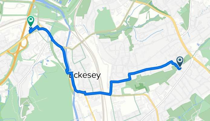 Boeler Straße 185B, Hagen nach Weststraße 4, Hagen