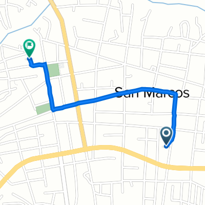 Avenida del Panteón 55, San Marcos a Cerrada Zaragoza 25, San Marcost