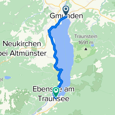 Sparkassegasse 1, Gmunden nach Wiesenweg 4, Ebensee