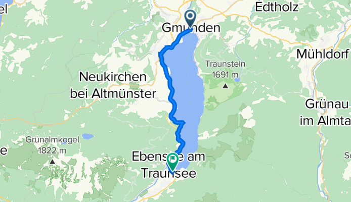 Sparkassegasse 1, Gmunden nach Wiesenweg 4, Ebensee
