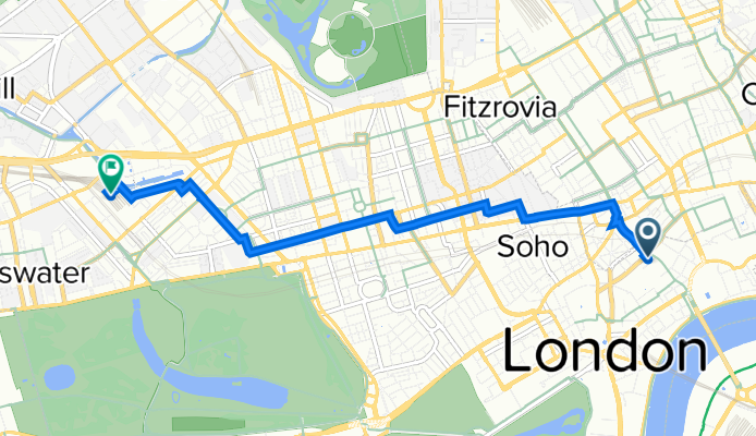 Paddington to Covent Garden
