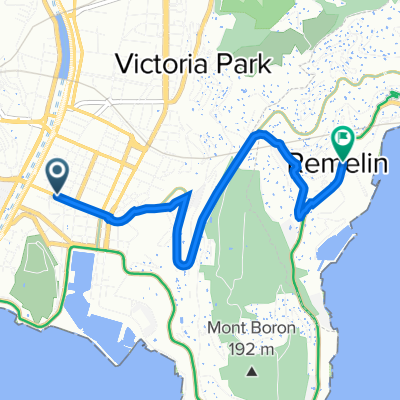 10–12 Rue Barla, Nice à 11 Avenue du Roi Albert 1er, Villefranche-sur-Mer