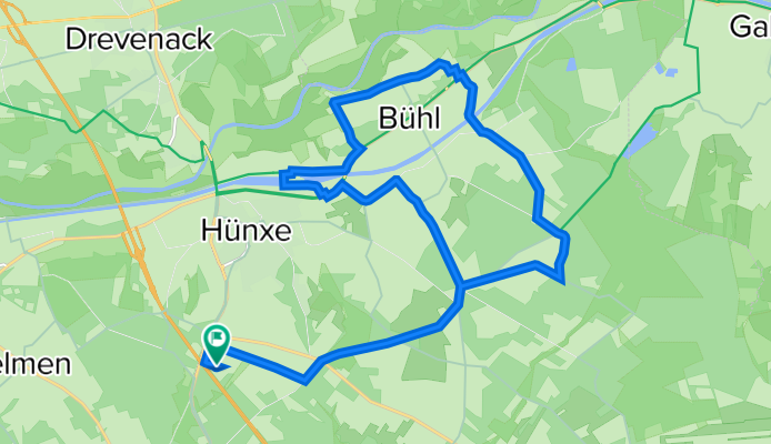 Zum Aansberg 28, Hünxe nach Zum Aansberg 30, Hünxe