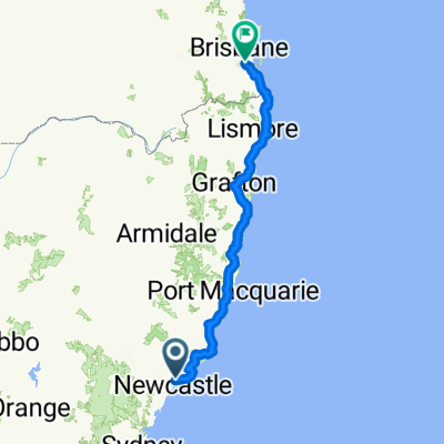 Newcastle to Bethania