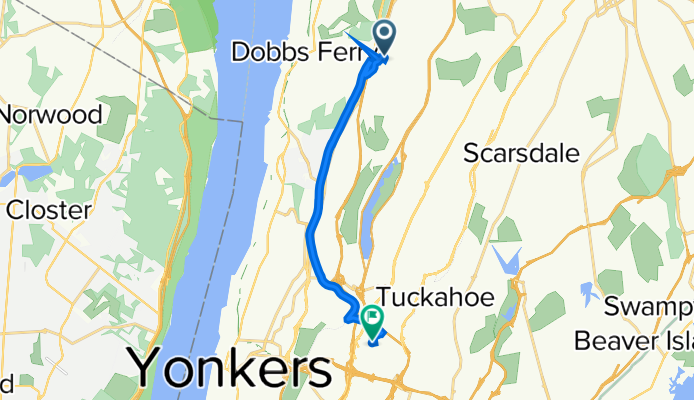 729 Saw Mill River Rd, Ardsley to 35 Sunnybrook Rd, Yonkers